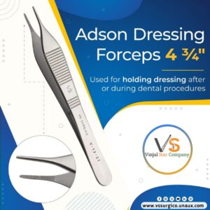 Adson Dressing Forceps 4
