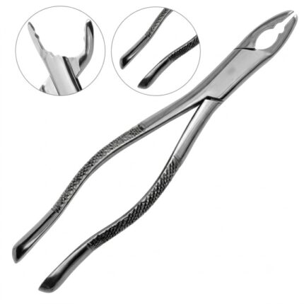 Pedo Extracting Forceps #151XAS | Diamond Dusted Gold Hollow Handle – VS Surgico