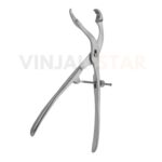 Self-centering bone holding forceps, ratchet screw-lock design, orthopedic surgical instrument