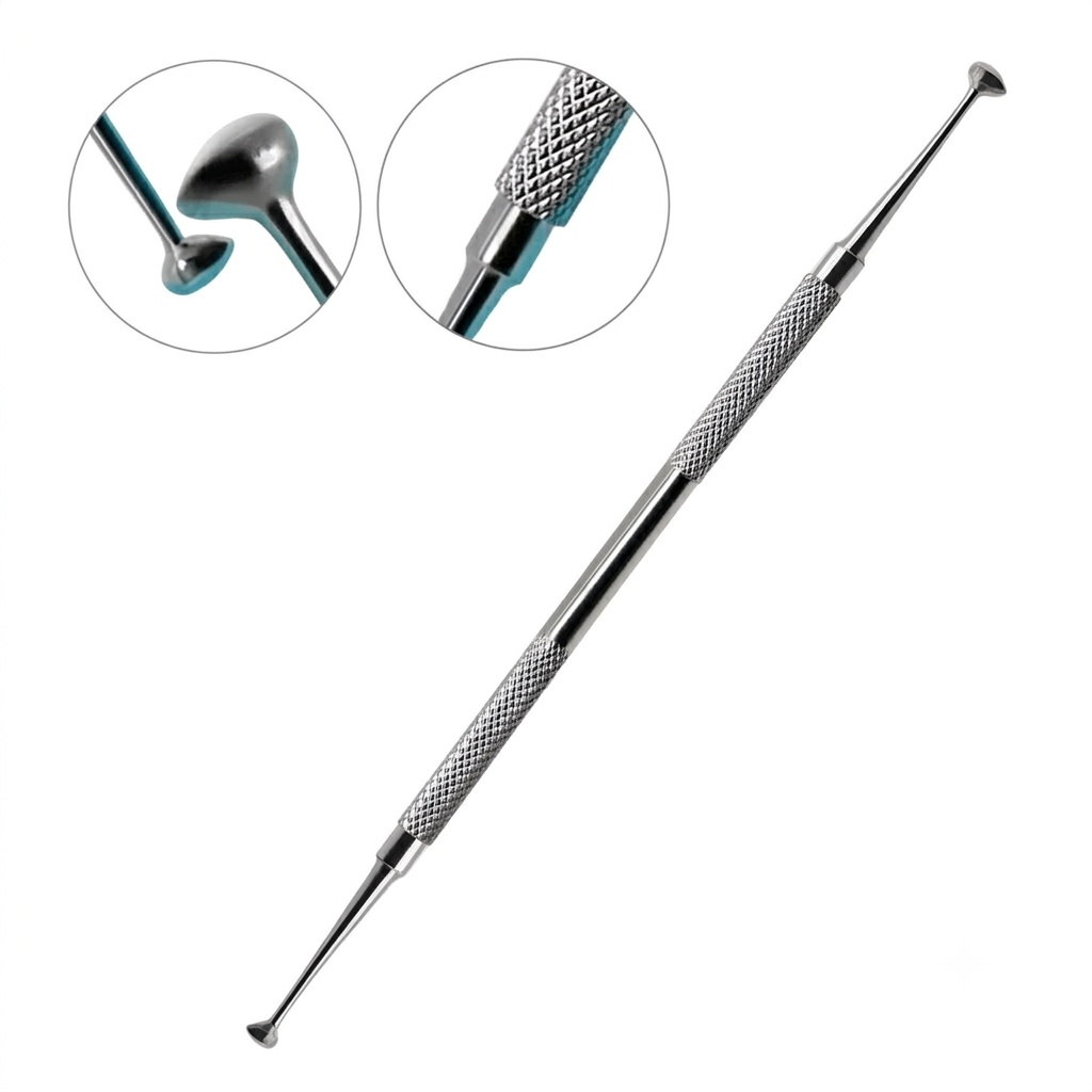 WB1 Ball Burnisher #20/21 Double Ended Football Tips 2.3mm–3.6mm | Stainless Steel Dental Instrument – VS Surgico - Image 1
