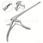 Double-action stainless steel bone rongeur - VS Surgico orthopedic manufacturer