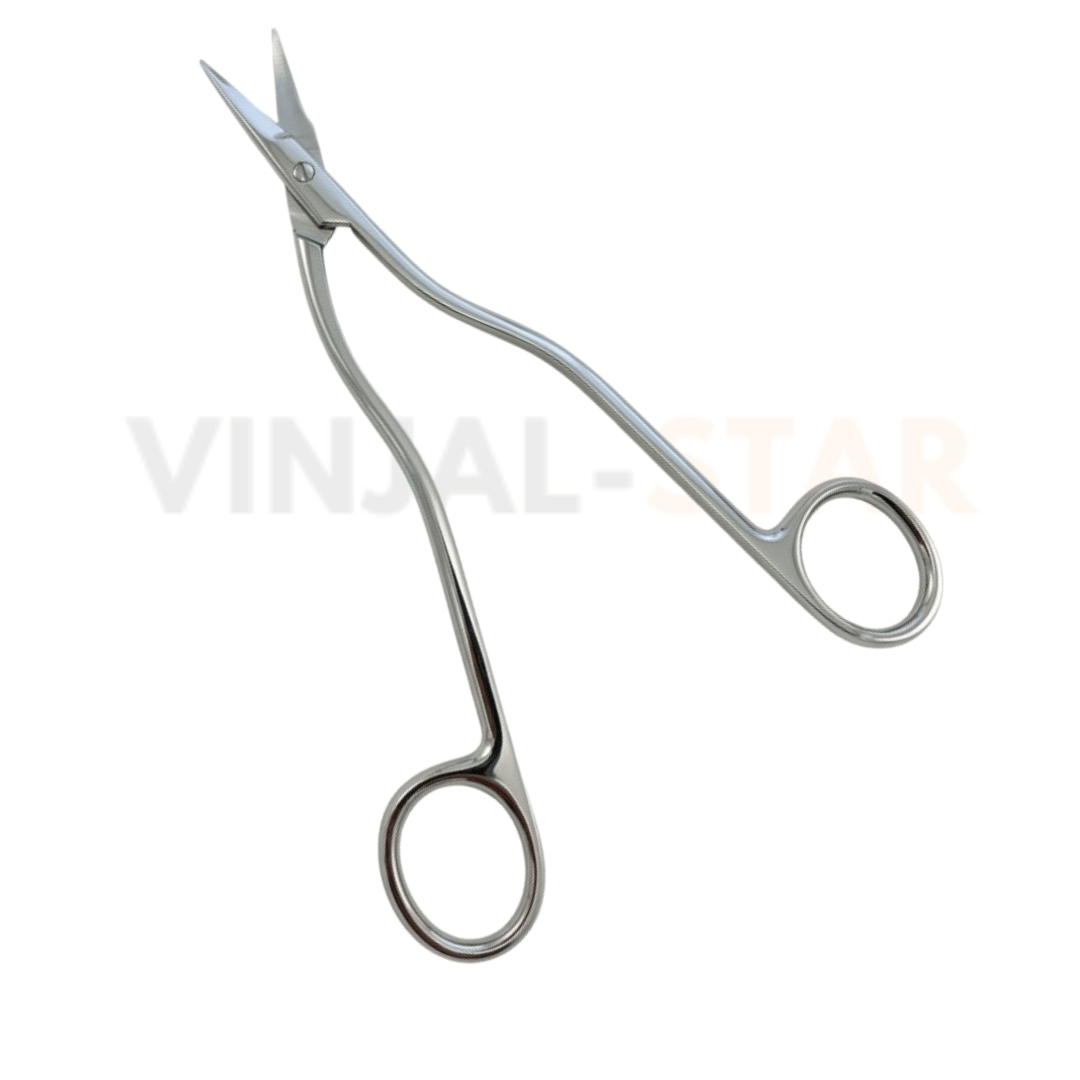 Heath suture scissor 6.5 inch angled blade surgical instrument - VS Surgico