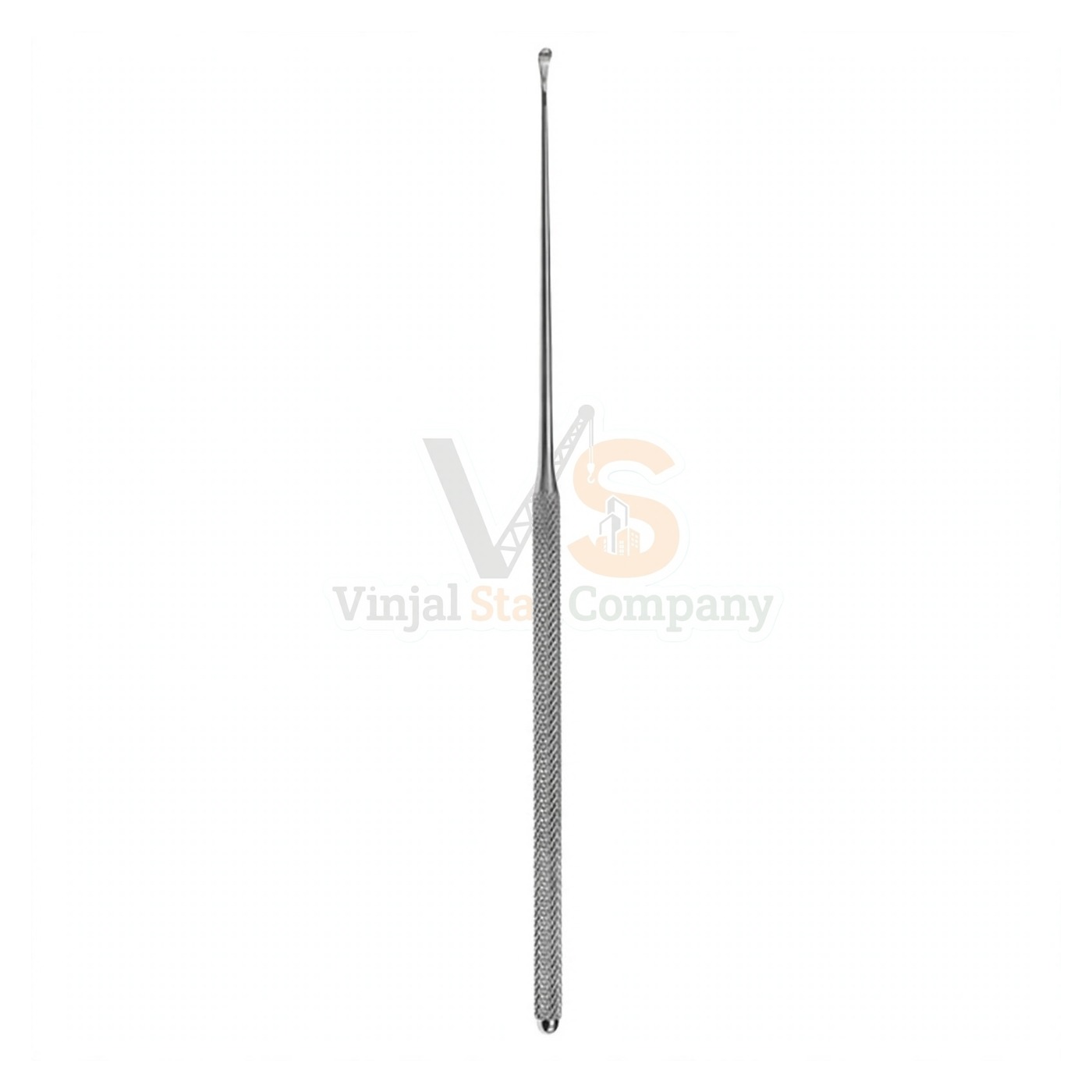 90-3001-1.jpg Duckbill Elevator 6 1/4″ Curved Tip 2Mm | VS Surgico - Image 1