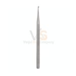 Curette, Large, 2.25X3Mm Serrated,Ang 35°, 5 5/8″ | VS Surgico