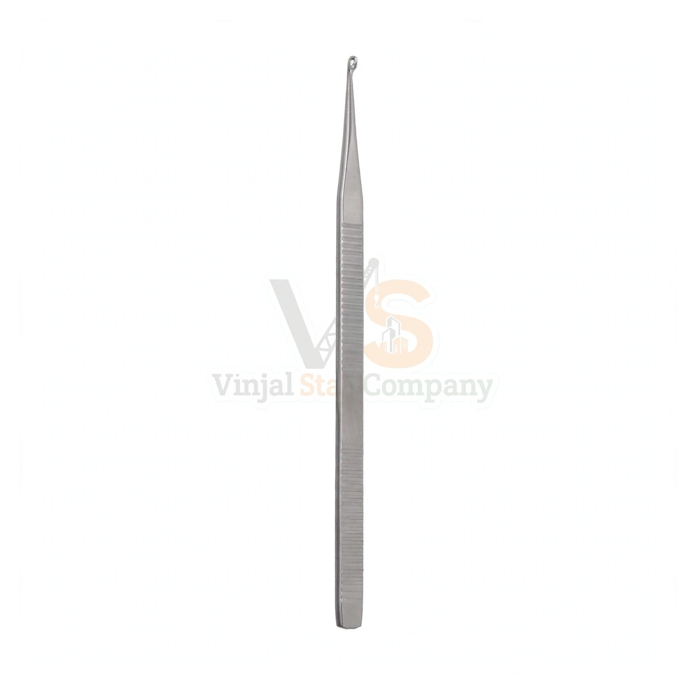 90-3215-1.jpg Curette, Large, 2.25X3Mm Serrated,Ang 35°, 5 5/8″ | VS Surgico - Image 1