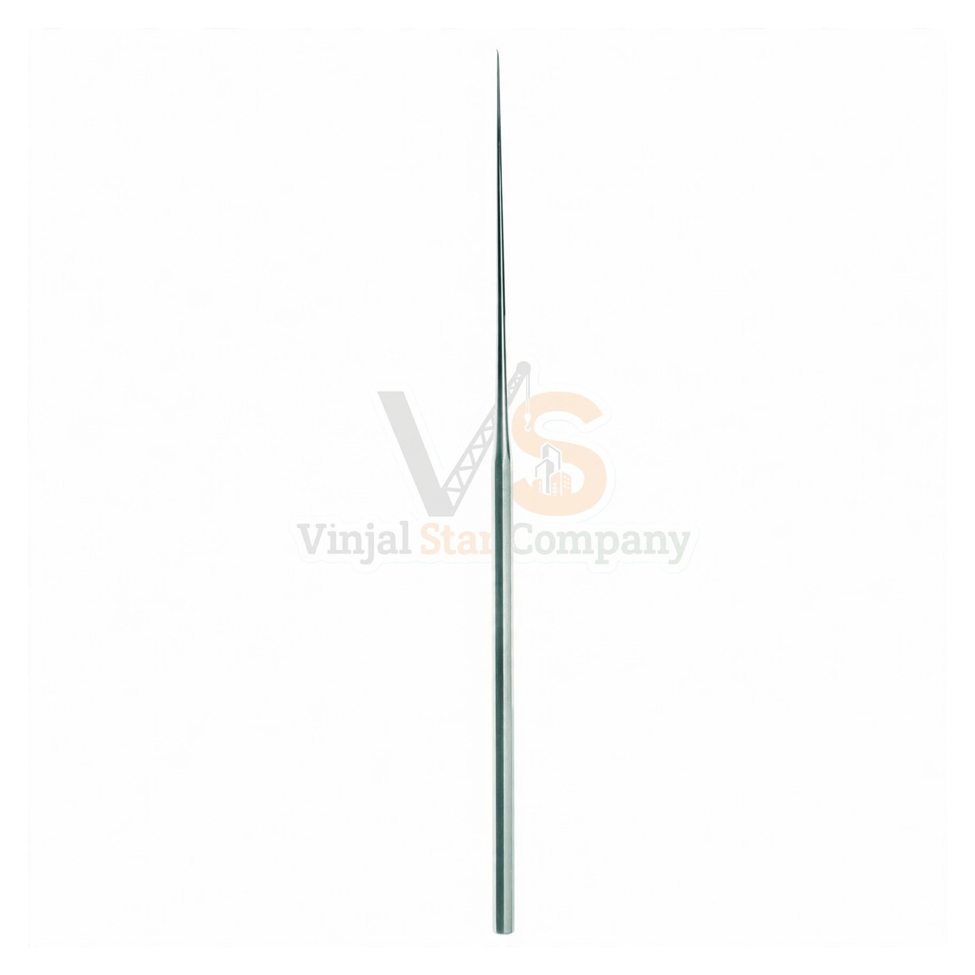 90-3324-1.jpg Oval Window Pick, .33Mm Point Angled 30°, 6 1/2″ | VS Surgico - Image 1