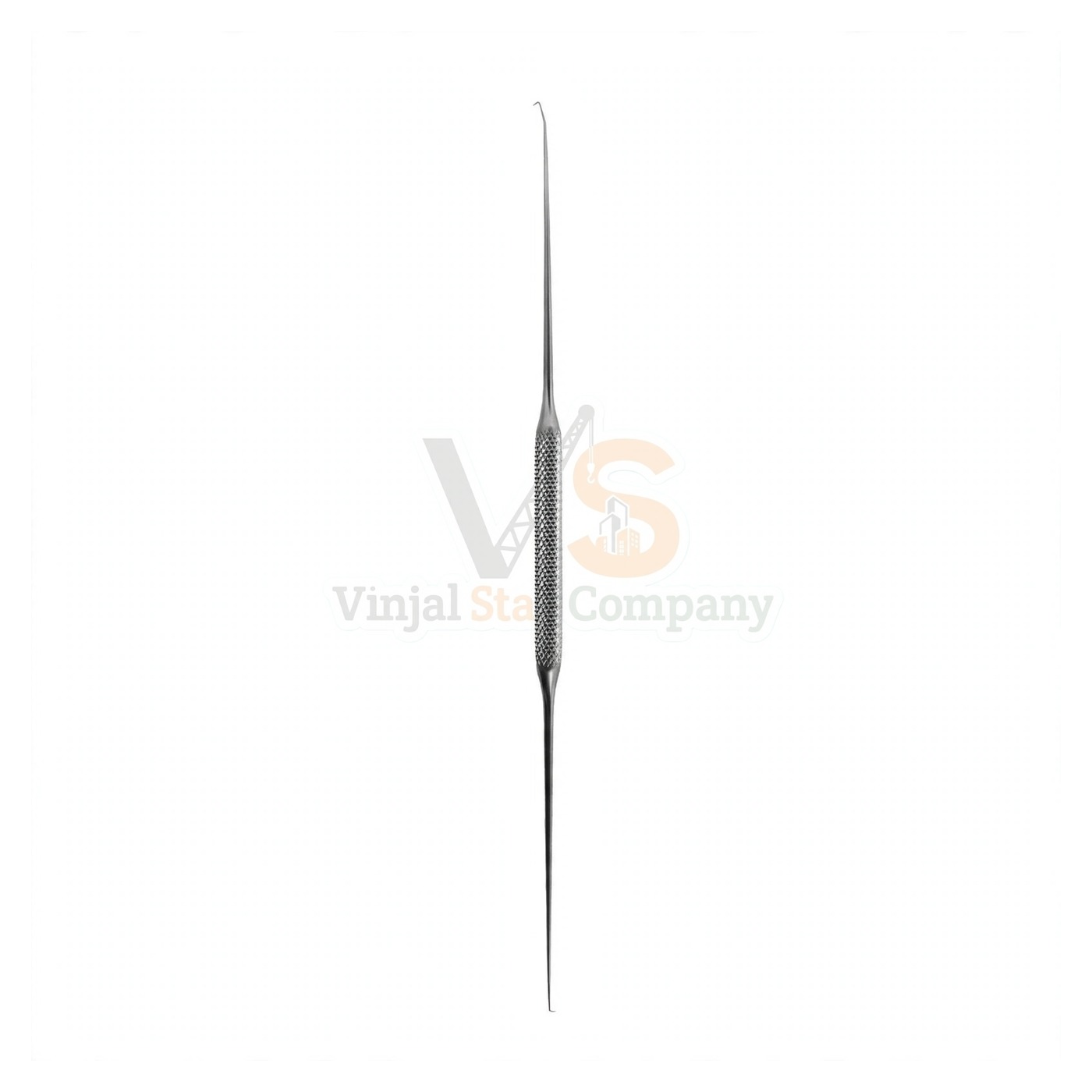 90-3922-1.jpg Myringotomy Knife,Blades Set At 90 & 120°,6 1/4″ | VS Surgico - Image 1
