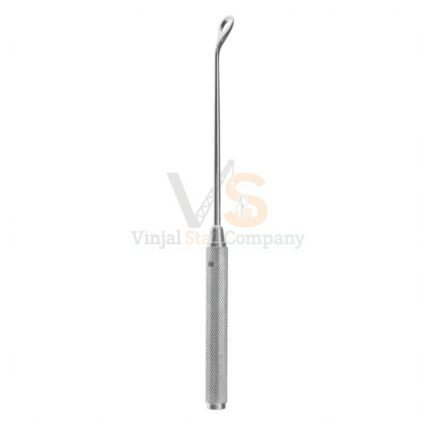 7″ Coakley Antrum Curette Slight Curve Large #1 | VS Surgico