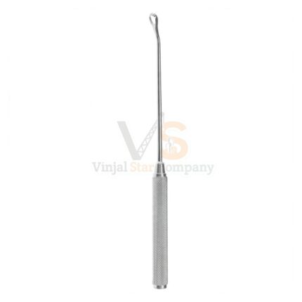 7″ Coakley Antrum Curette Slight Curve Small #4 | VS Surgico