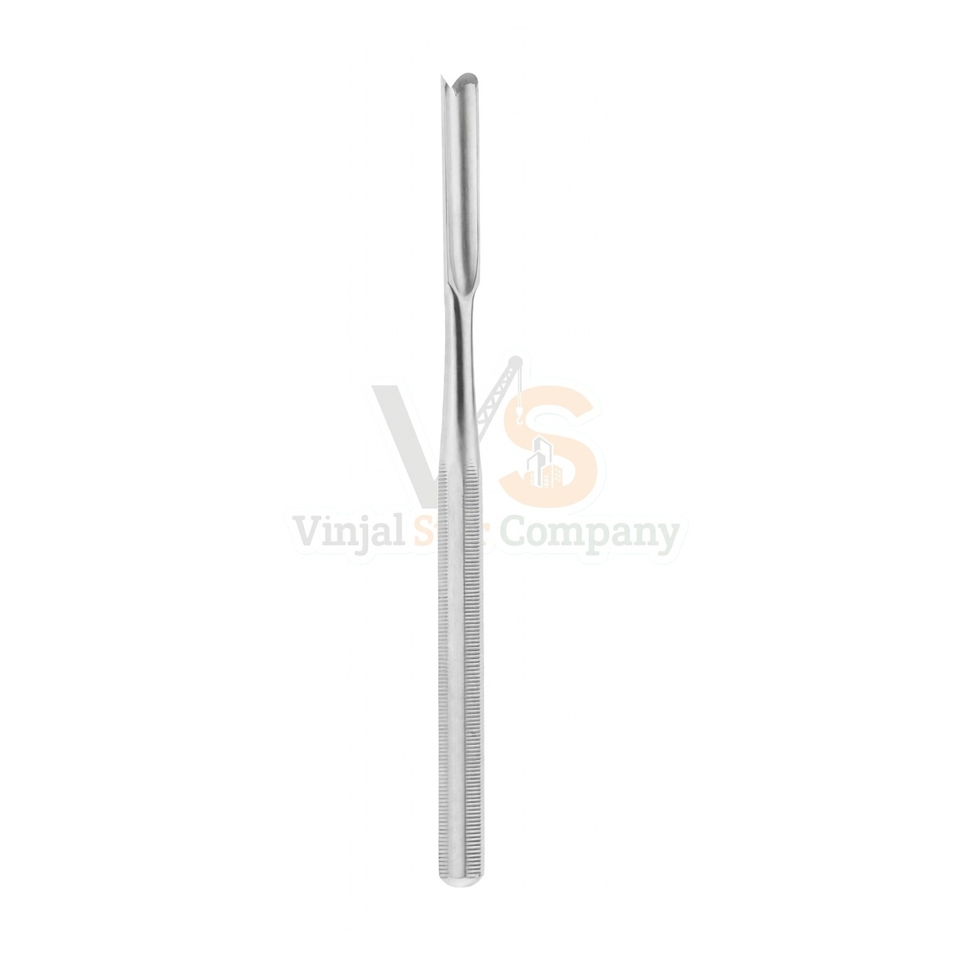 93-0066-1.jpg Ballenger Chisel 8Mm Wide V-Shaped Edge | VS Surgico - Image 1