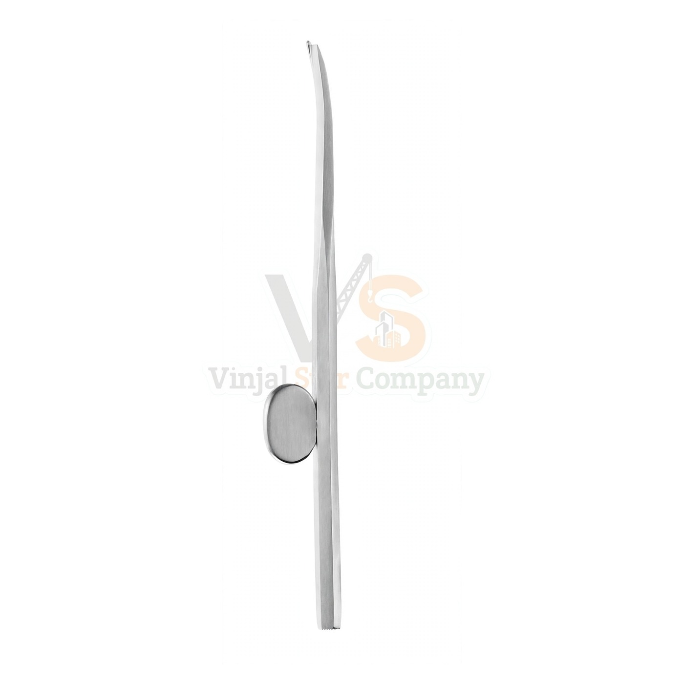 93-0144-1.jpg 6 1/4″ Cook Osteotome 5Mm Cut Edge Straight Left Guard | VS Surgico - Image 1