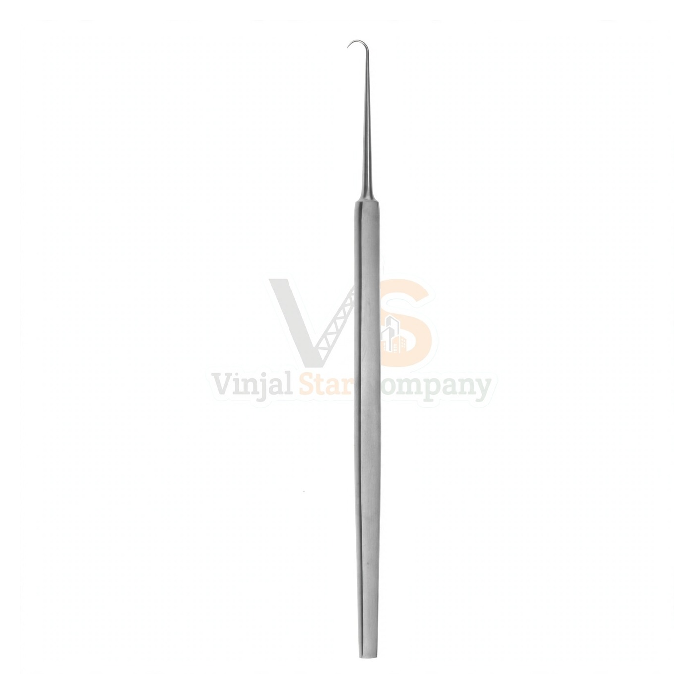 93-0305-1-1.jpg 5 1/4″ Cottle Single Hook – Small Curve | VS Surgico - Image 1