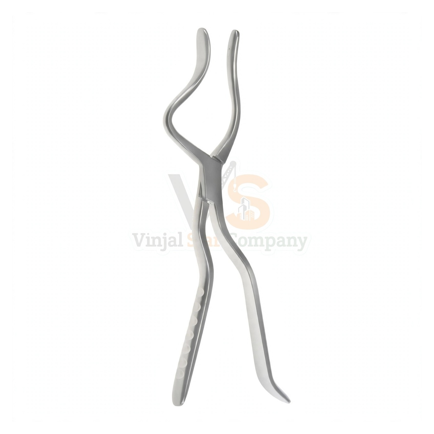 93-1241-1.jpg 9 1/2″ Rowe Max Disimpaction Forceps Right | VS Surgico - Image 1