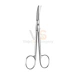 5″ Foman Nasal Scissors Saber Back Blades Curved | VS Surgico