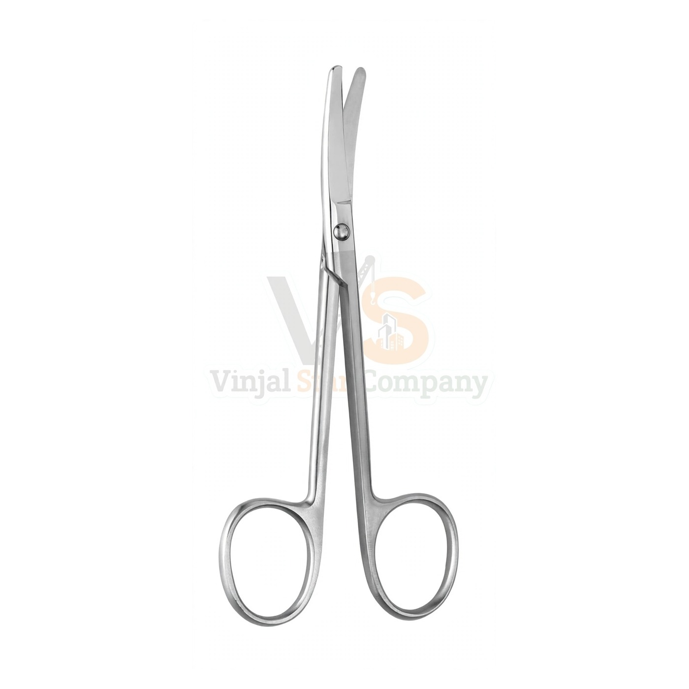 93-1517-1.jpg 4 1/2″ Cottle Bulldog Nasal Scissors Blunt Curved | VS Surgico - Image 1
