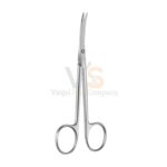 5 3/4″ Goldman Nasal Scissors Curved Sabre Back | VS Surgico