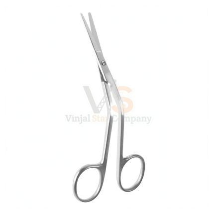 Foman Dorsal Scissors Straight Blade Angled Handle | VS Surgico