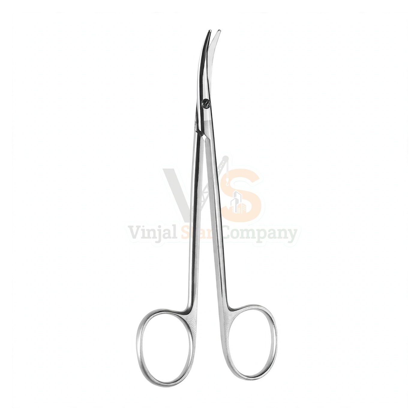 93-1550-1.jpg 4 1/4″ Cinelli Lower Lateral Scissors Strong Curve | VS Surgico - Image 1