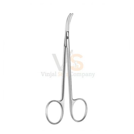 5″ Foman Lower Lateral Scissors Strong Curve | VS Surgico