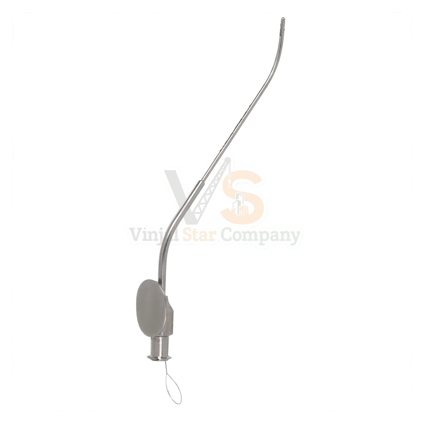 93-1910-1.jpg Van Alyea Antrum Cannula Light Curve | VS Surgico - Image 1