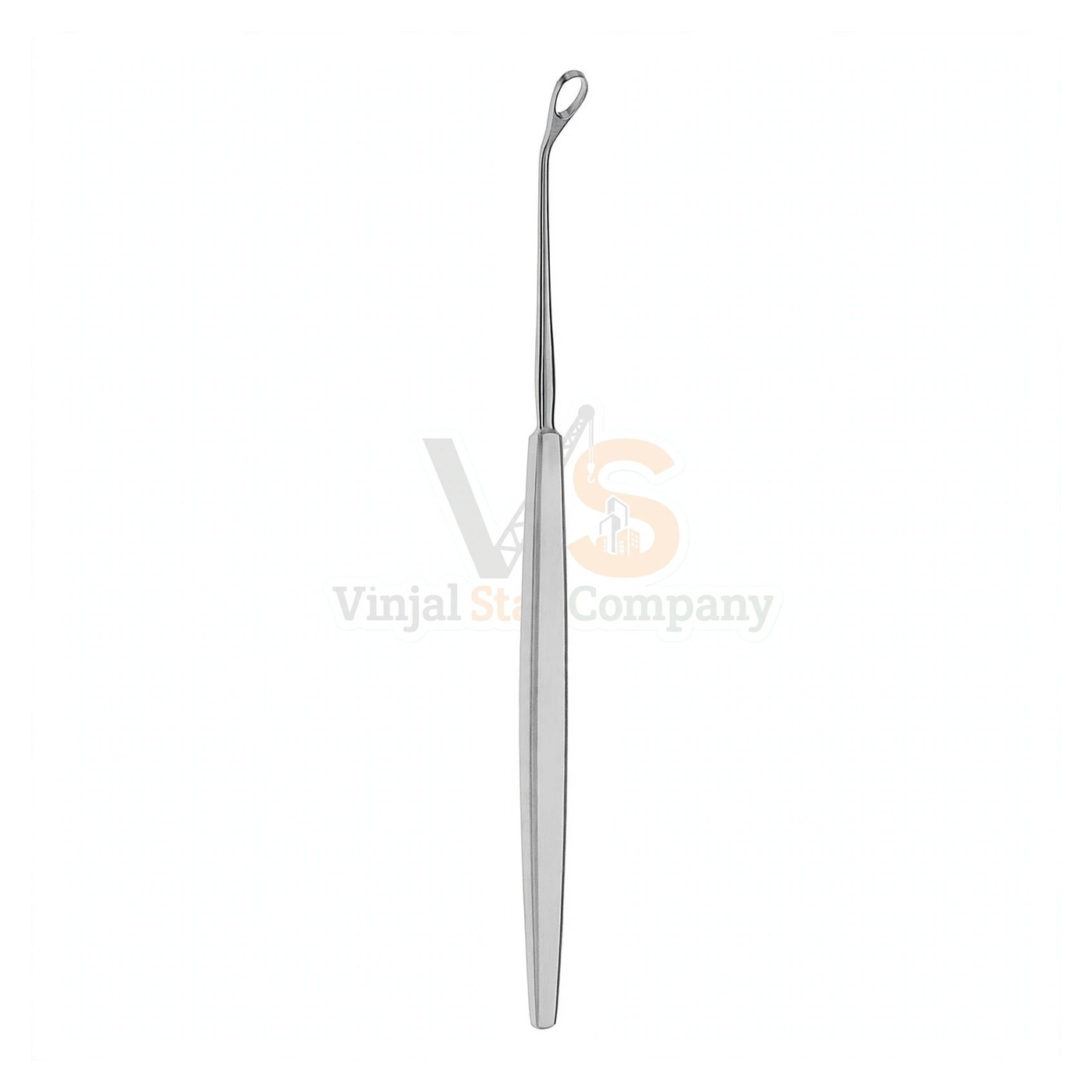 93-5535-1.jpg 7 1/2″ Antrum Curette 7X10Mm Tip Fwd | VS Surgico - Image 1