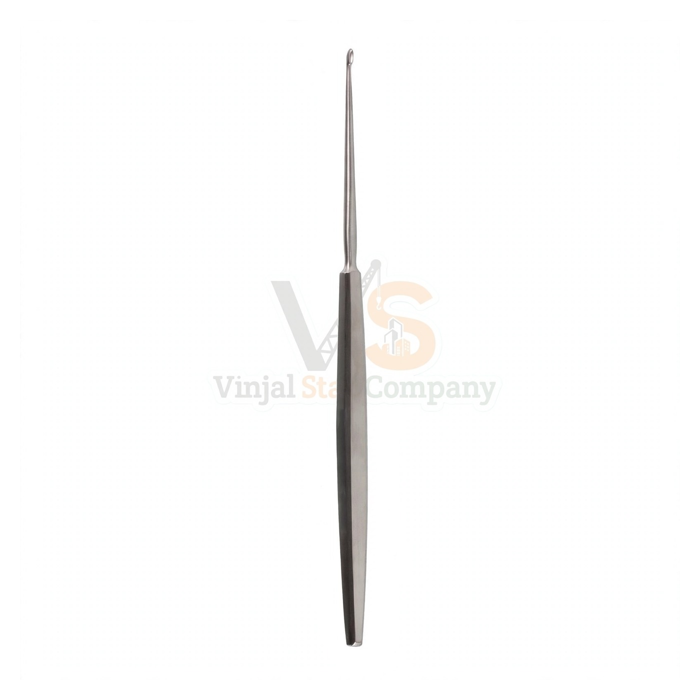 93-5544-1.jpg 7 1/2″ Sinus Curette Straight 2X5Mm Cup | VS Surgico - Image 1