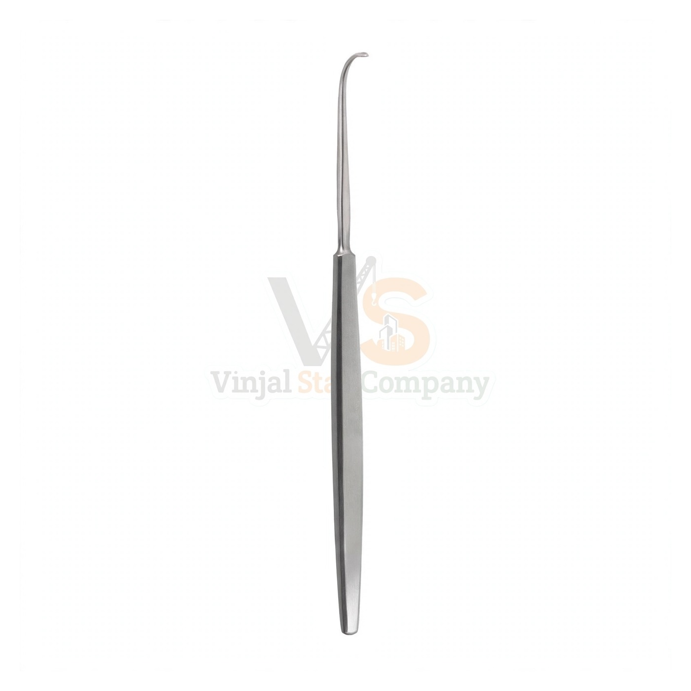 93-5548-1-1.jpg Sinus Curette, 2X5Mm Cup, Curved 90°, 7″ | VS Surgico - Image 1