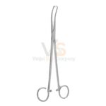9 1/2″ White Tonsil Forceps Medium Curve | VS Surgico