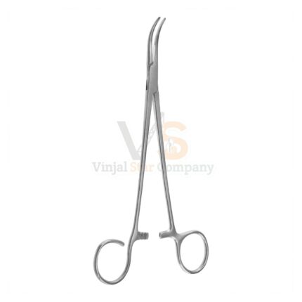 7 1/2″ Schnidt-Boettcher Tonsil Forceps Open Ring Strong Curve | VS Surgico