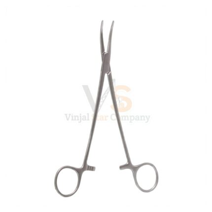 7 1/4″ Schnidt Tonsil Forceps Closed Ring Half Curve | VS Surgico