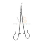 Sawtell Tonsil Forceps Closed Rings Fully Curved | VS Surgico