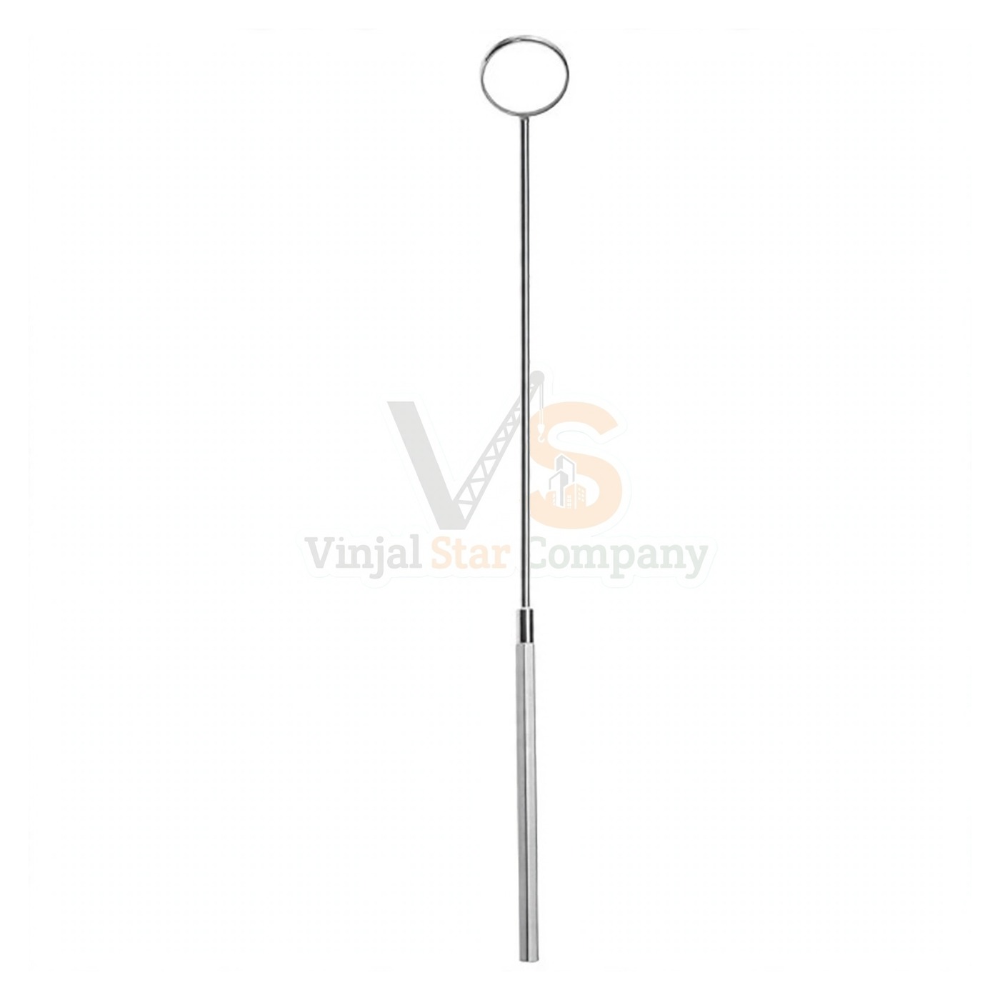 95-4322-1-1.jpg Laryngeal Mirror Stat Oct Handle Size 5 Diameter 22Mm 40° Angle | VS Surgico - Image 1