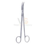 7 1/2″ Prince Tonsil Scissors Left Curve Narrow Blades | VS Surgico