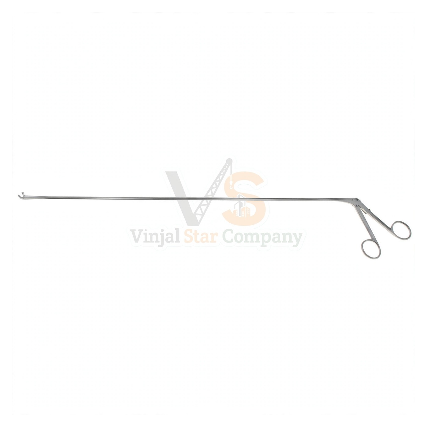 95-9316-1.jpg Roberts Biopsy Forceps 4Mm Angled – 50Cm | VS Surgico - Image 1