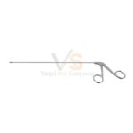 Feder-Ossoff Microlaryn Scissors Sharp Curved Right Horizontal | VS Surgico