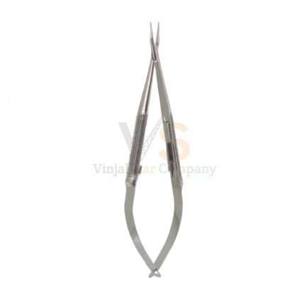 5″ Needle Holders – 8Mm Handle .4Mm Tips Straight With Lock | VS Surgico