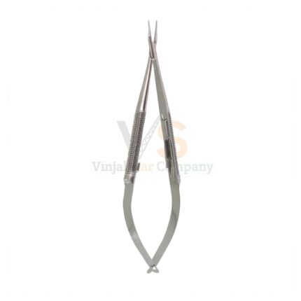 5″ Needle Holders – 8Mm Handle .4Mm Tips Straight Without Lock | VS Surgico