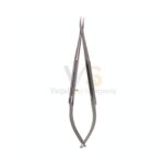 6″ Micro Needle Holders – 8Mm Handle .4Mm Tips Curved Without Lock | VS Surgico