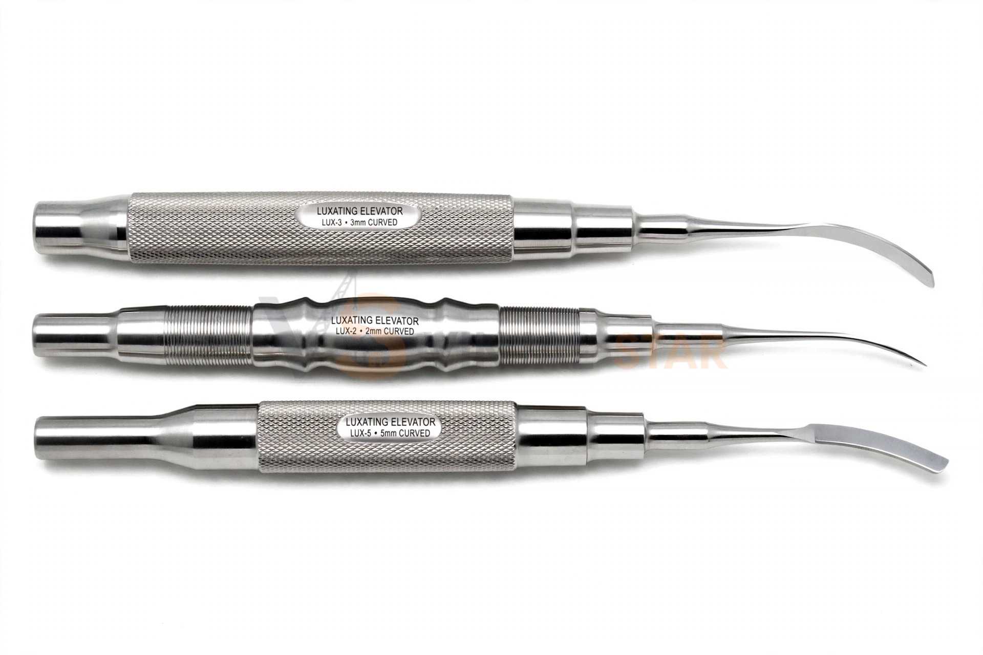 VS-DEN-012-1 Luxating Elevator Set 3 Pcs | Dental Extraction | VS Surgico - Image 1