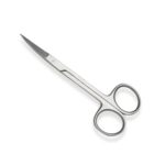 Disposable Iris Scissors Straight 4in Round Pattern | VS Surgico