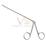 Micro Cup Biopsy Forceps – Straight, Long Shaft – ENT/Laryngeal Surgical Instrument