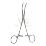 6 1/2in Cooley Curved Peripheral Vascular Clamp | VS Surgico