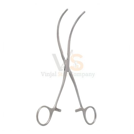 8in Debakey S-shaped Peripheral Vascular Clamp | VS Surgico