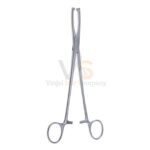 8 1/4in Jacobs Vulsellum Forceps - straight 2x2 teeth | VS Surgico
