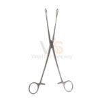 9 1/2in Foerster Sponge Forceps - straight serrated jaw | VS Surgico