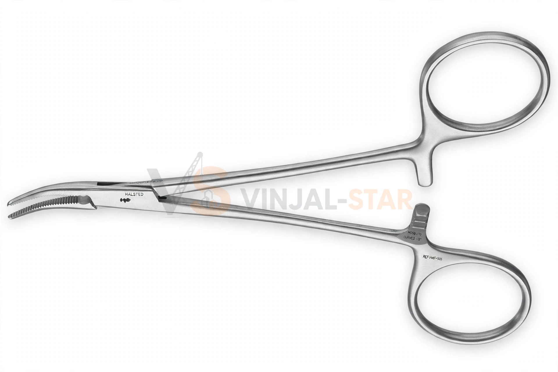 VS-SUR-011-1 Halsted Mosquito Forceps 5" Curved