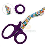 10 EMT Utility Scissors 7 25 Paper Coated Blades Purple | Trauma Cutting | VS Surgico