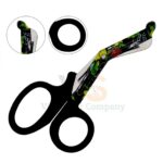 20 EMT Utility Scissors 7 25 Paper Coated Blades Black | Trauma Cutting | VS Surgico