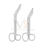 2 Lister Bandage Scissors 5 57 25 With One Large Ring | Bandage Cutting | VS Surgico