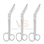 3 Lister Bandage Scissors 7 25 With One Large Ring | Bandage Cutting | VS Surgico